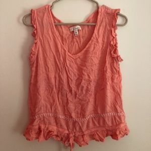 CUTE ORANGE SUMMER TOP